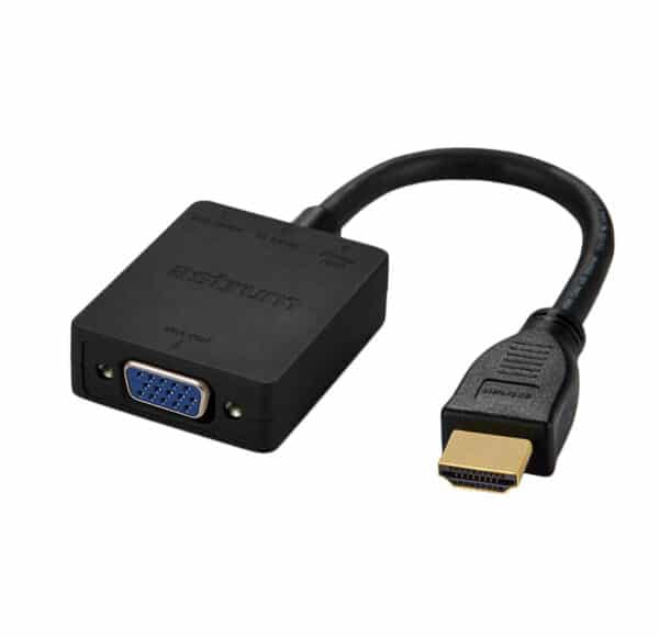 HDMI Male to VGA Female + Audio Adapter  DA450
